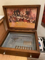 Colt 1911 WWII Commemorative 45ACP, New in the Display Box. - 3 of 14