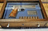 Colt 1911 WWII Commemorative 45ACP, New in the Display Box. - 12 of 14