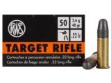RWS TARGET RIFLE .22 LR NEW IN BOX 500 ROUNDS - 1 of 1