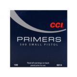 CCI SMALL PISTOL PRIMERS NO 500 SKU 00014 (PER 1000 COUNT) - 1 of 2