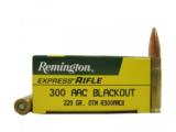 REMINGTON 300AAC BLACKOUT 220 GR OTM R300AAC8 FACTORY NEW AMMO 300 AAC - 1 of 1