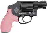 SMITH AND WESSON MODEL 442 M442 .38 SPL PINK
AND BLACK GRIPS! SKU 150469 - 1 of 1