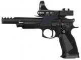 CZ USA MODEL 75 TS CZECHMATE 9MM PACKAGE GUN 2 BBLS CMORE SIGHT SKU 91174 - 1 of 1