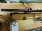 WINCHESTER MOD 52C 22CAL TARGET RIFLE W/ 20X TARGET SCOPE - 2 of 4