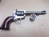 RUGER STAINLESS SINGLE SIX 22/22M 6 1/2" LIKE NEW - 2 of 2