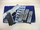 S&W MOD 3953 DAO 9MM STAINLESS LIKE NEW - 1 of 3