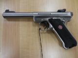 RUGER MKIII STAINLESS TARGET 22 5.5" BBL - 1 of 2