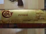 COLT PYTHON 357MAG 6" BLUE IN ORIG BOX - 3 of 3