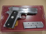 COLT STAINLESS OFFICERS MODEL 45ACP LIKE NEW - 2 of 3