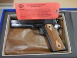 COLT M 1911 WWI COMMERATIVE 45ACP 5" NEW IN BOX - 1 of 3