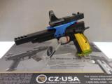 CZ USA 75 CZECHMATE PARROT 9MM SKU 91175 SIMILAR TO THE 91174 LESS THAN 10 IN THE COUNTRY - 1 of 2