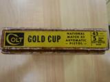 EARLY COLT GOLD CUP NATIONAL MATCH 1911 45ACP MADE IN 1959 - 4 of 4