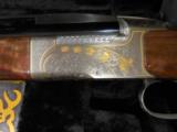 AS NEW BROWNING BT99 GOLDEN CLAYS 12/32" SINGLE BBL TRAP- 4 of 6