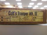 COLT TROOPER MK III 357MAG 6" NICKEL - 3 of 3