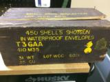 ORIGINAL FULL CASE OF 410 MILITARY SURVIVAL AMMO IN WOOD CRATE - 1 of 1