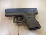 GLOCK MOD 26 GEN 3 9MMIN FDE FINISH CHEAP - 2 of 2