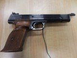 EARLY S&W MOD 41 22LR 5 1/2 WITH EXT RIB - 1 of 2
