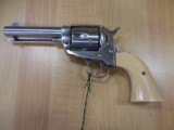 STAINLESS RUGER VAQUERO IN 45LC - 1 of 2