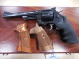 S&W MOD 29 LATE MODEL 44MAG 6 1/2" IN WOOD PRES CASE - 1 of 2