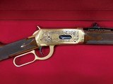 WINCHESTER 1894 + 9422 MATCHED SET ONE OF ONE THOUSAND 30-30 & .22 MAG
W/ PRESENTATION CASE AND ALL ORIGINAL PAPERWORK + BOXES - 3 of 23
