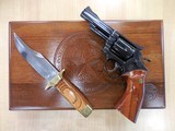 SMITH AND WESSON S&W MODEL 19 TEXAS RANGER COMMEMORATIVE .357 MAG W/ PRESENTATION CASE + KNIFE - 2 of 11