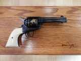 COLT SINGLE ACTION ARMY SAA JOHN WAYNE 1982 STANDARD PRESENTATION .45LC AS NEW IN BOX W/ CASE + LETTER - 2 of 8
