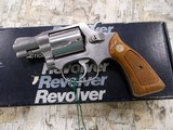 S&W MODEL 60 STAINLESS 38SPL 2" IN BOX - 1 of 3