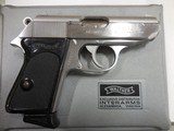 WALTHER PPK STAINLESS 380 IN BOX - 1 of 5