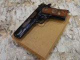 COLT 1911 WWI COMMEMORATIVE 1967 YEAR CHATEAU THIERRY .45ACP AS NEW IN BOX! - 3 of 6