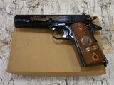 COLT 1911 WWI COMMEMORATIVE 1967 YEAR CHATEAU THIERRY .45ACP AS NEW IN BOX! - 2 of 6