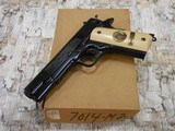 COLT 1911 WWI COMMEMORATIVE 1967 YEAR 2ND BATTLE OF THE MARNE .45ACP AS NEW IN BOX! - 3 of 5