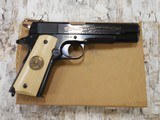 COLT 1911 WWI COMMEMORATIVE 1967 YEAR 2ND BATTLE OF THE MARNE .45ACP AS NEW IN BOX! - 1 of 5