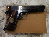 COLT 1911 WWI COMMEMORATIVE 1967 YEAR BELLEAU WOOD .45ACP AS NEW IN BOX! - 1 of 5