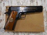 COLT 1911 WWI COMMEMORATIVE 1967 YEAR MEUSE ARGONNE .45ACP AS NEW IN BOX! - 1 of 5