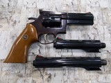 RARE DAN WESSON REVOLVER 3 BARREL SET IN 44MAG - 2 of 4