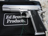 ED BROWN 1911 SPECIAL FORCES SS 9MM LIKE NEW - 2 of 2