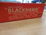 RUGER NM BLACKHAWK 357MAG 6 1/2" AS NEW - 3 of 3