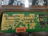 REMINGTON MODEL 742 CARBINE IN 308 LOOKS UNFIRED IN ORIG BOX - 6 of 6