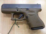 GLOCK MOD 26G3 9MM DARK EARTH CHEAP - 1 of 2