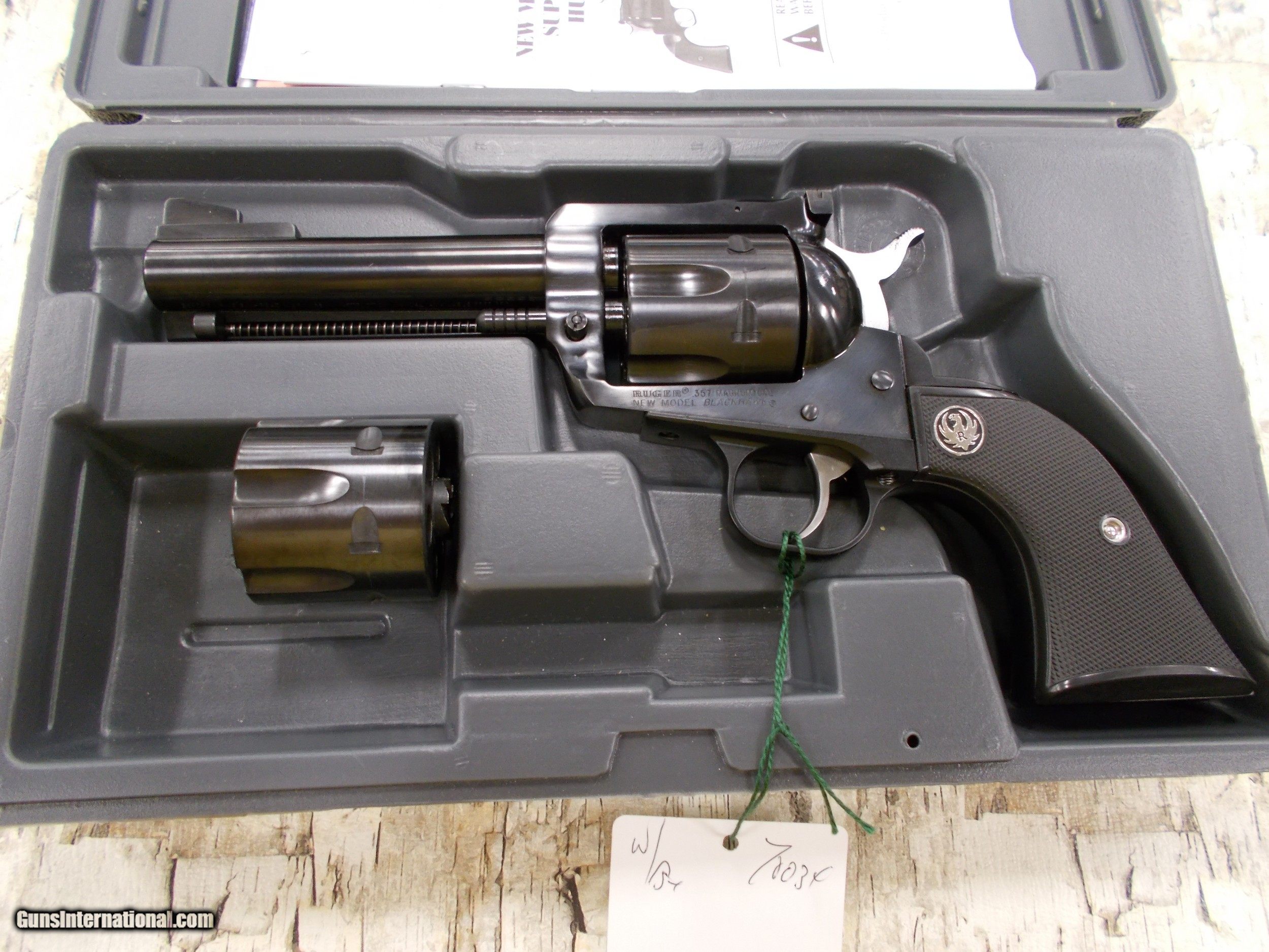 Ruger New Model Blackhawk Convertible 357 9mm Cheap