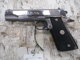 COLT 1911 BRIGHT STAINLESS 45ACP 5" BBL - 2 of 2