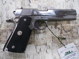 COLT 1911 BRIGHT STAINLESS 45ACP 5" BBL - 1 of 2