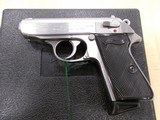 WALTHER / INTERARMS PPKS STAINLESS IN 32ACP LIKE NEW - 2 of 2