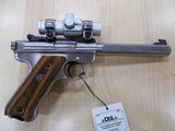 RUGER MKII COMPETITION SLABSIDE SS 22CAL - 1 of 2