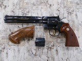 RARE COLT PYTHON TARGET 38SPL 8" BLUE - 1 of 4