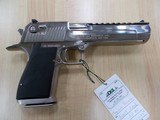 MAG RESEARCH DESERT EAGLE 50CAL IN BRT NICKLE FINISH AS NEW - 2 of 2