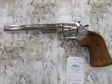S&W MODEL 29-244MAG 8 3/8" NICKEL IN WOOD PRES CASE - 2 of 3