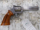 S&W MODEL 686-3 357 MAG 6" NEAR MINT - 1 of 2