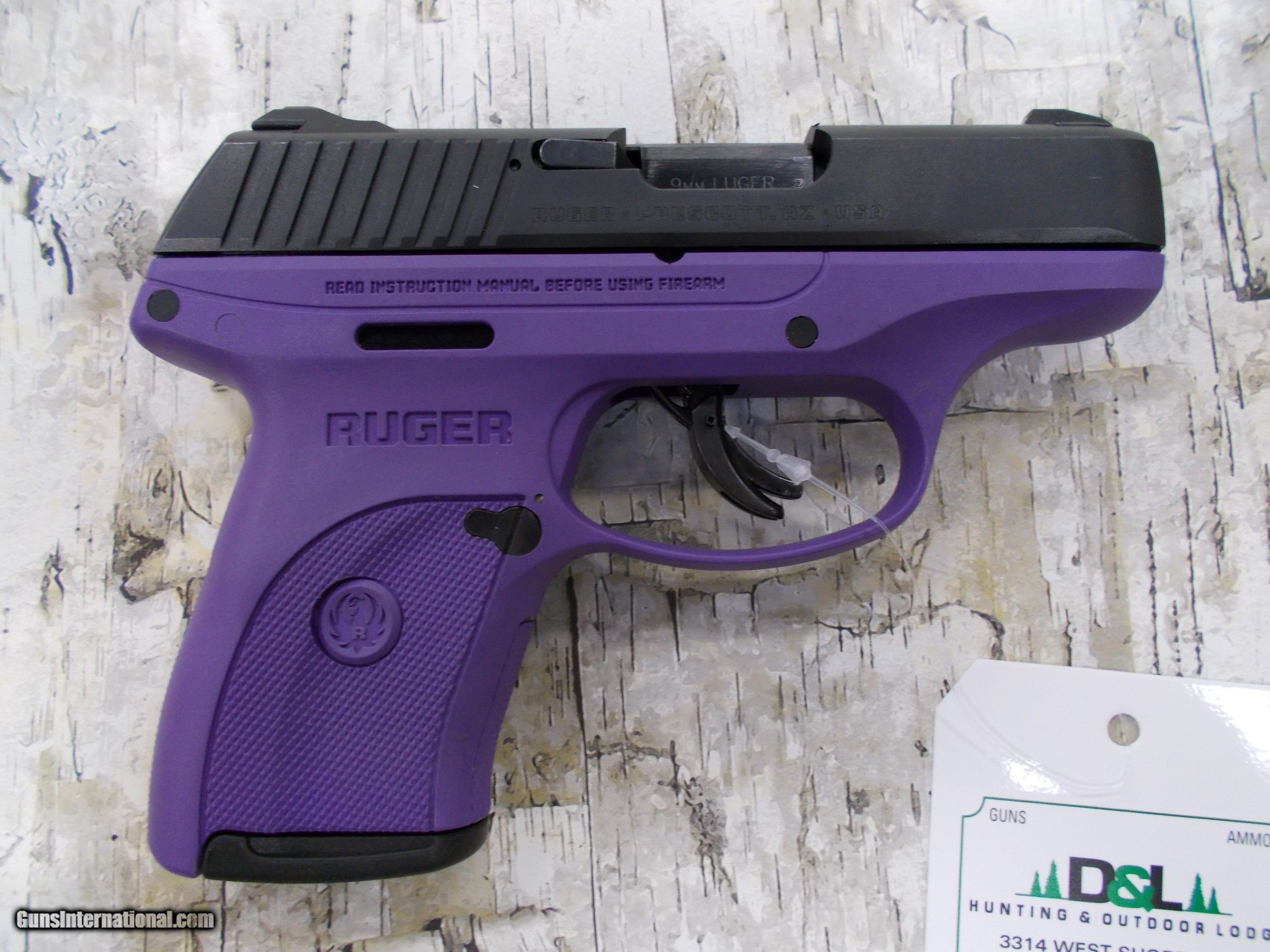 Ruger Lc9s 9mm Purpleblk Like New 1096