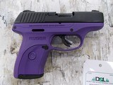 RUGER LC9S 9MM PURPLE/BLK LIKE NEW - 2 of 2